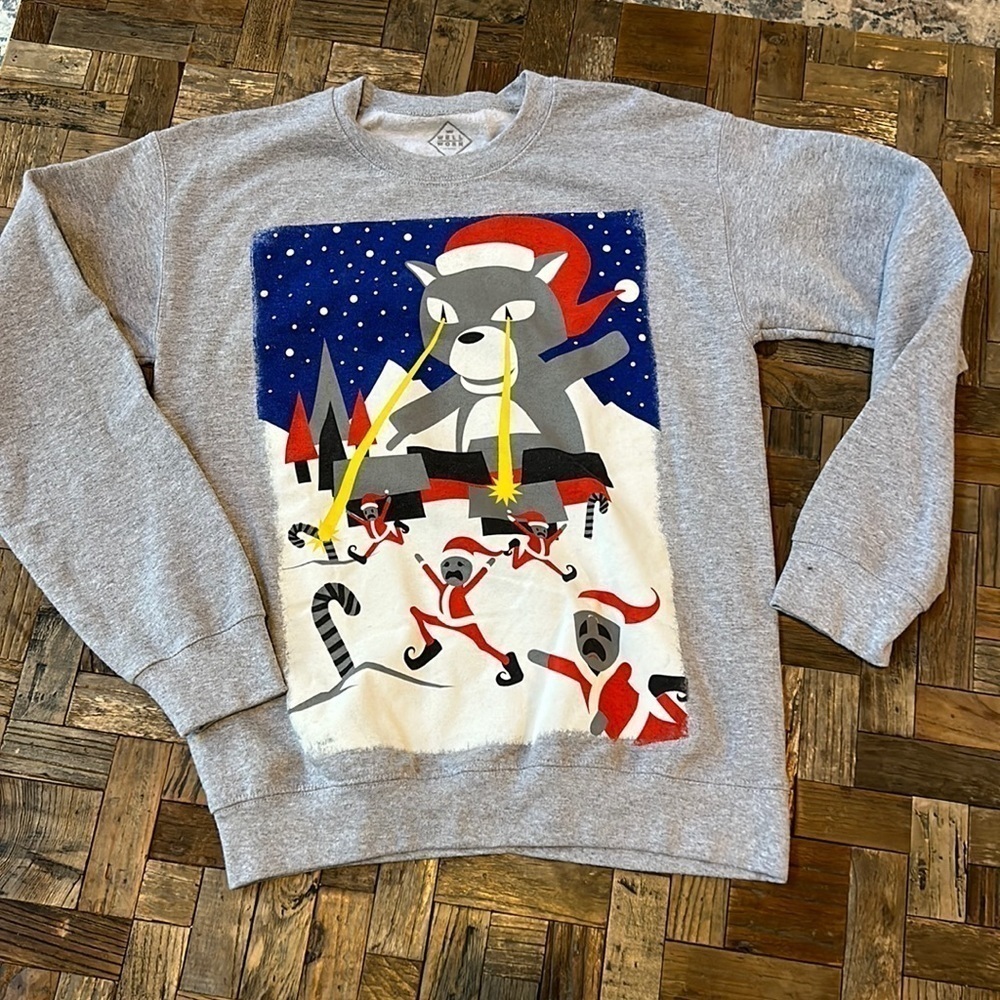 Well Worn Ugly Funny Christmas Sweater